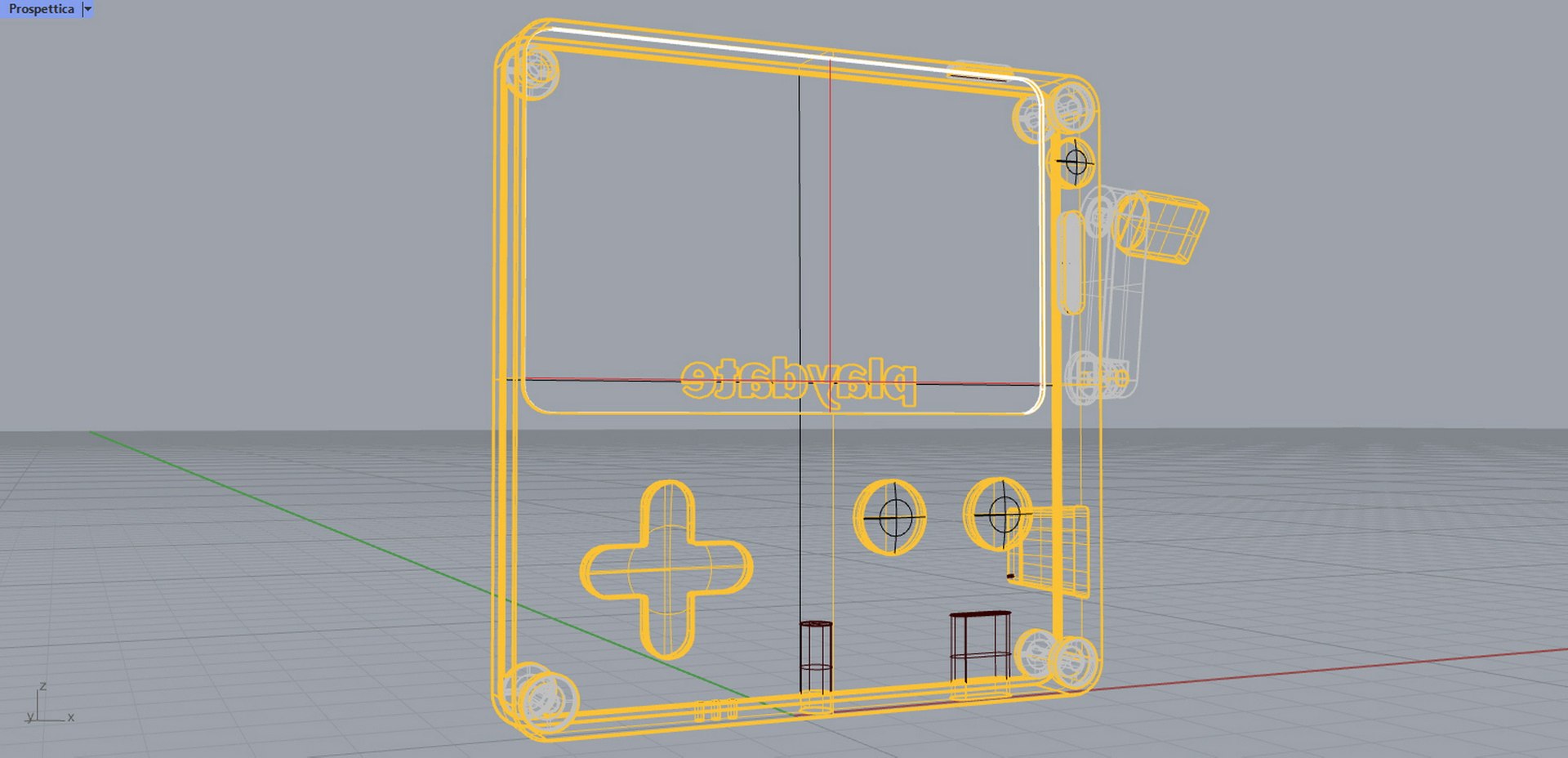 Playdate Game console 3D model - TurboSquid 1886631
