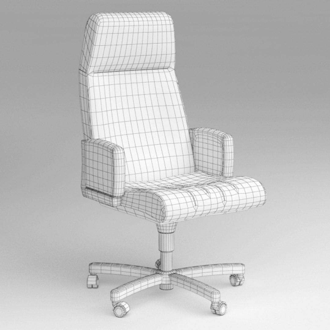 office chair 3d max