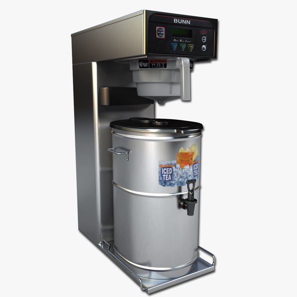 3d commercial iced tea brewer model