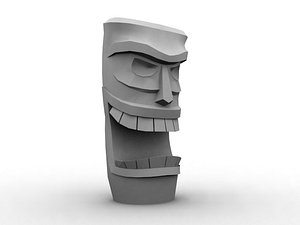 tiki statue 3ds