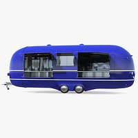 Catering Truck Blue
