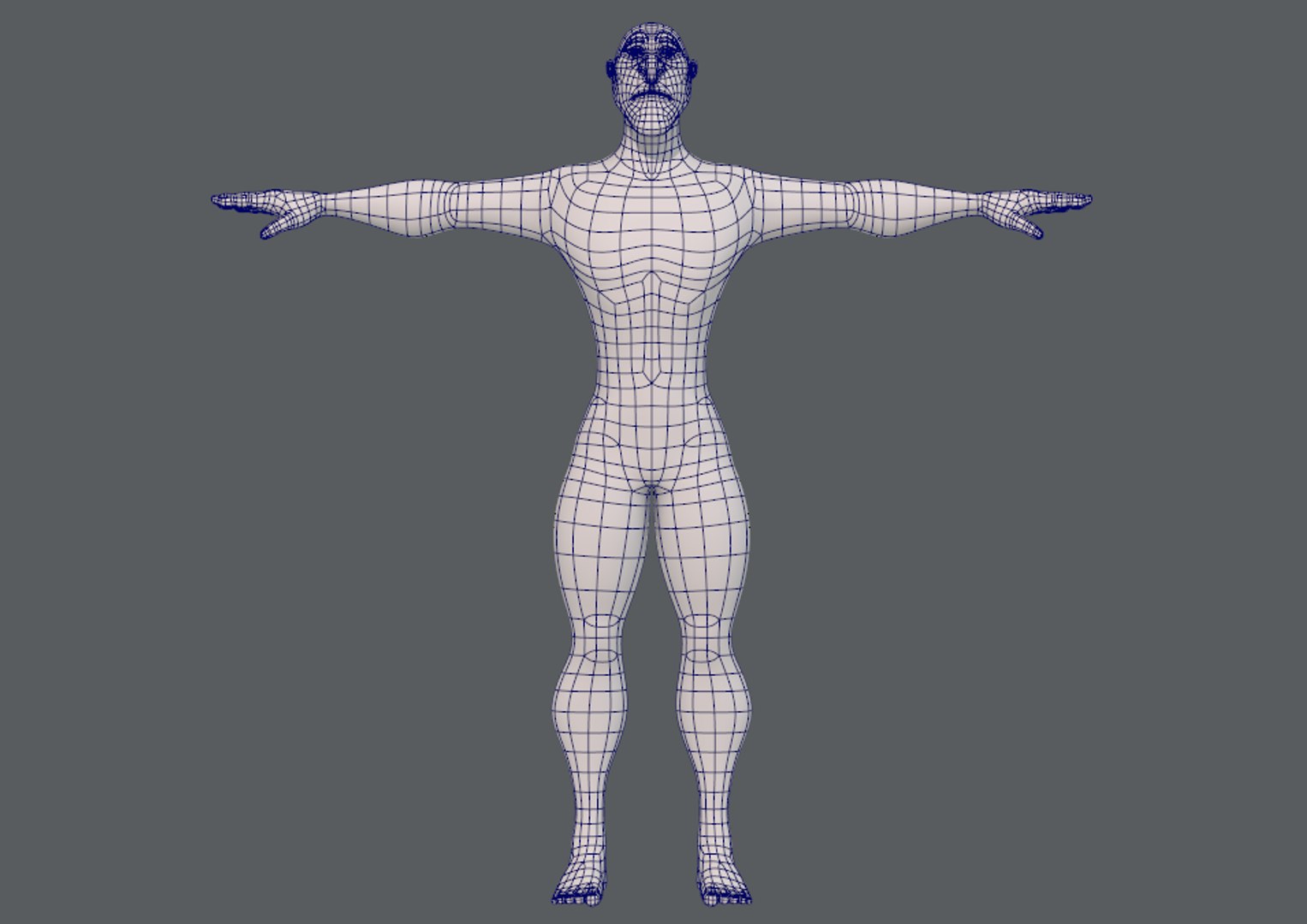 Base mesh man character 3D model - TurboSquid 1410639