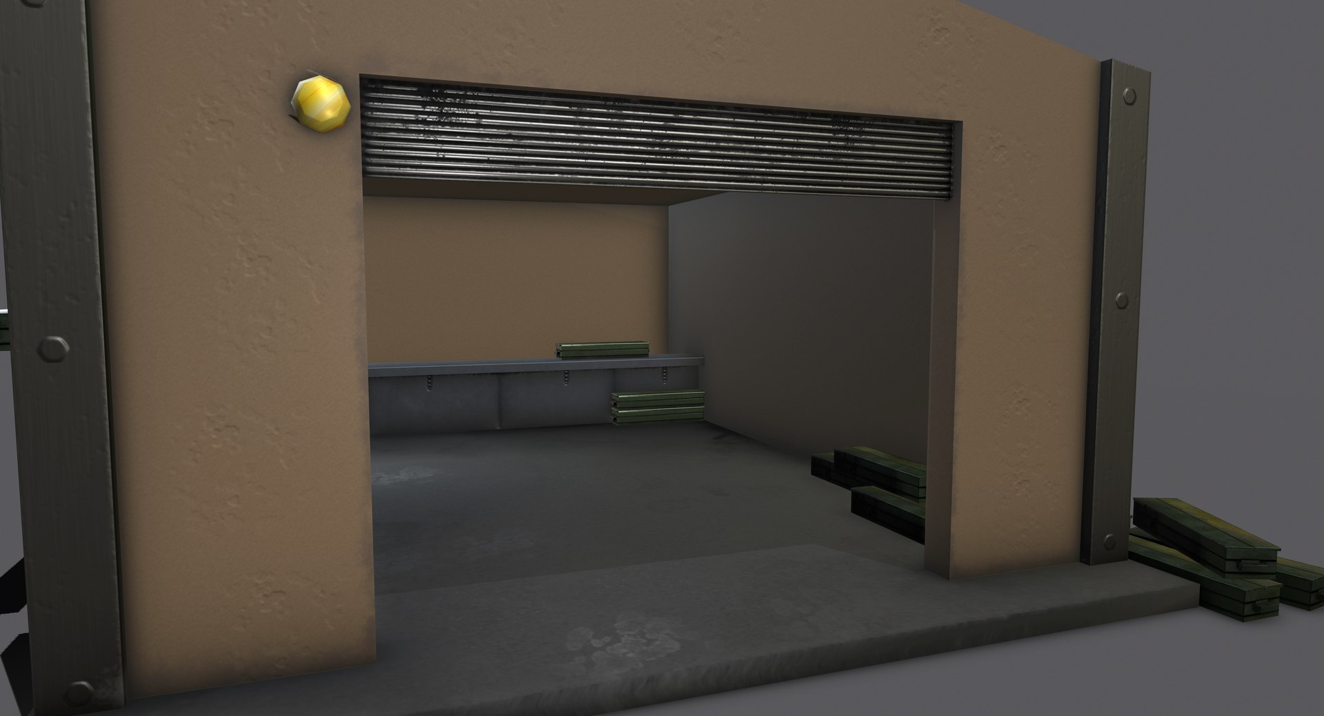 Weapon storage ready 3D model - TurboSquid 1255571