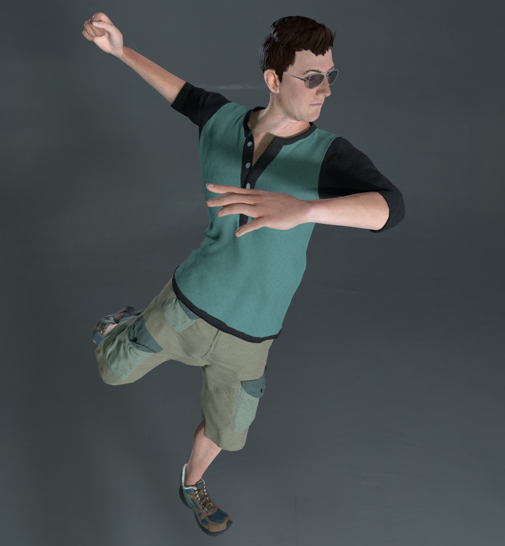 3D Model Rigged Male Character - TurboSquid 1590463