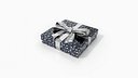 Gift Box - Flat Regular with Glossy Tied Ribbon Bow