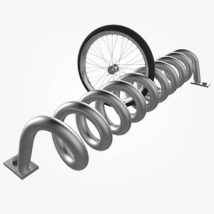 bike park wheel 3d c4d