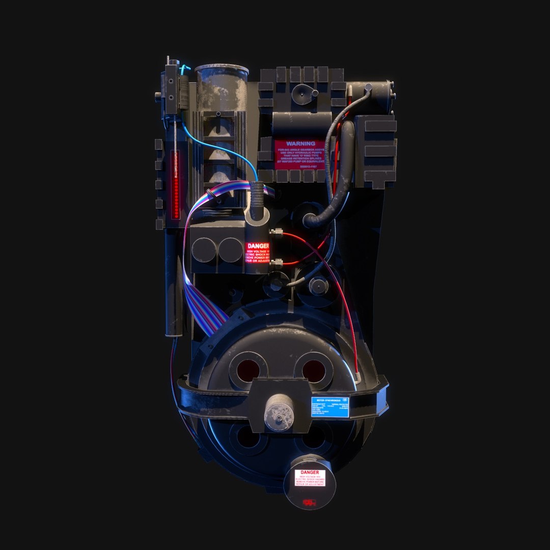 3D Proton Pack Ghostbusters - TurboSquid 1594576