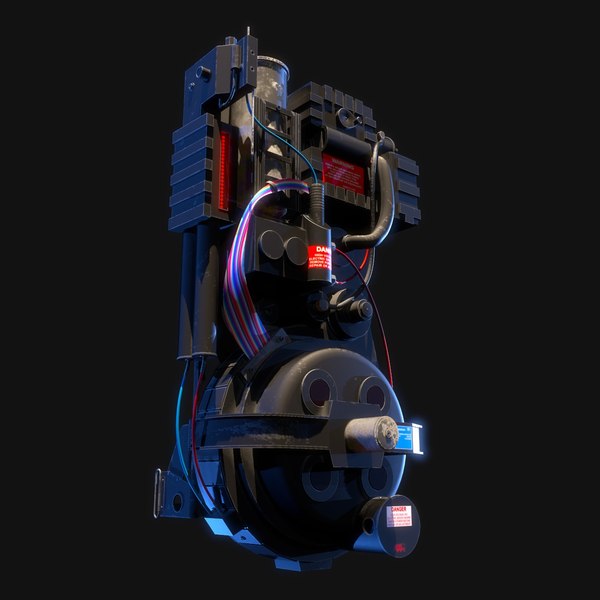 プロトンパックゴーストバスターズ3Dモデル - TurboSquid 1594576