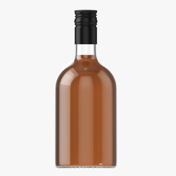 3D Whiskey bottle 10 model