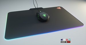 Razer Naga Chroma Firefly RGB Gaming Computer Mouse