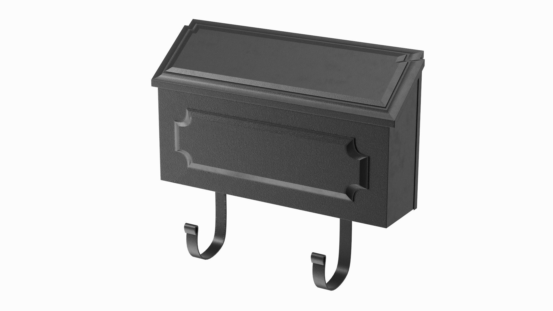 Wall Mount Black Standard Mailbox 3D TurboSquid 2154541