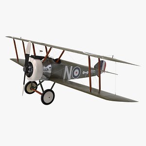British WWI Biplane Fighter Sopwith F1 Camel