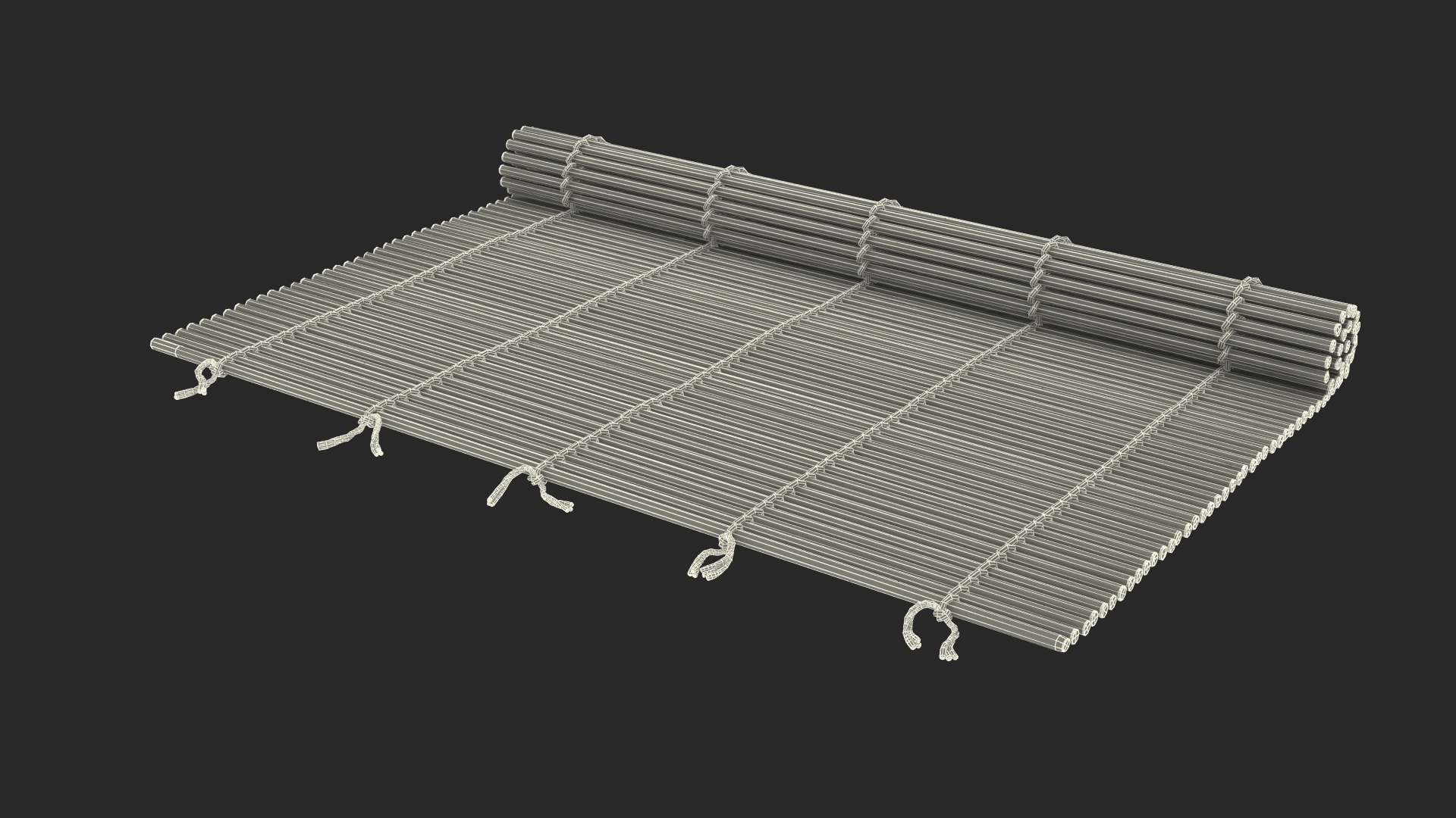 Sushi bamboo mat 3D Model in Other 3DExport