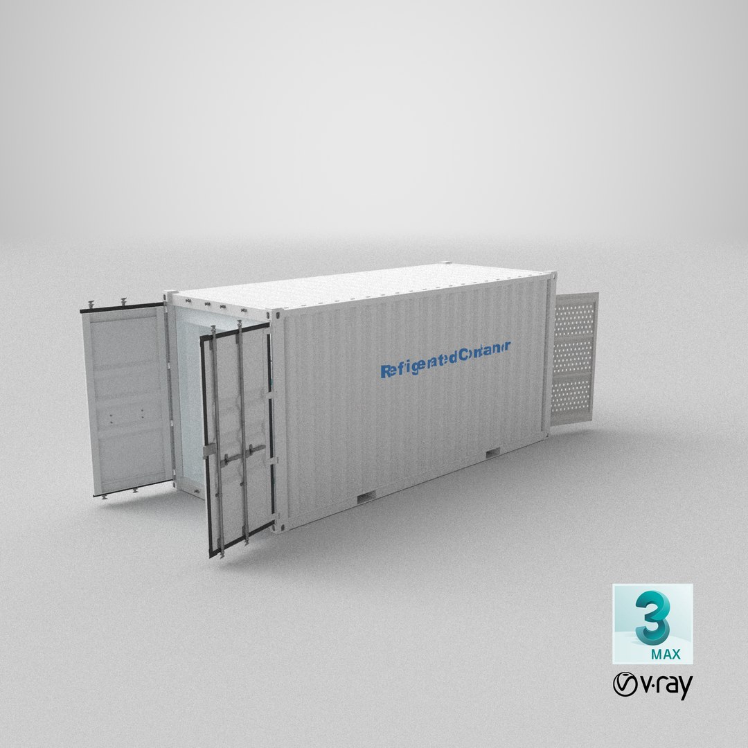 3D Refrigerated Container - TurboSquid 1693157