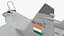 3D MiG 29K Fulcrum D Indian Navy with Armament