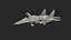 3D MiG 29K Fulcrum D Indian Navy with Armament