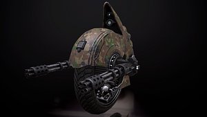 military drone 3D model