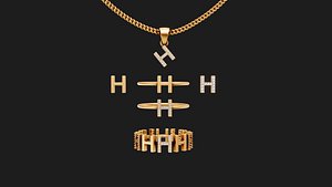 letter h set