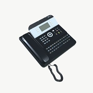 Telephone 3D model