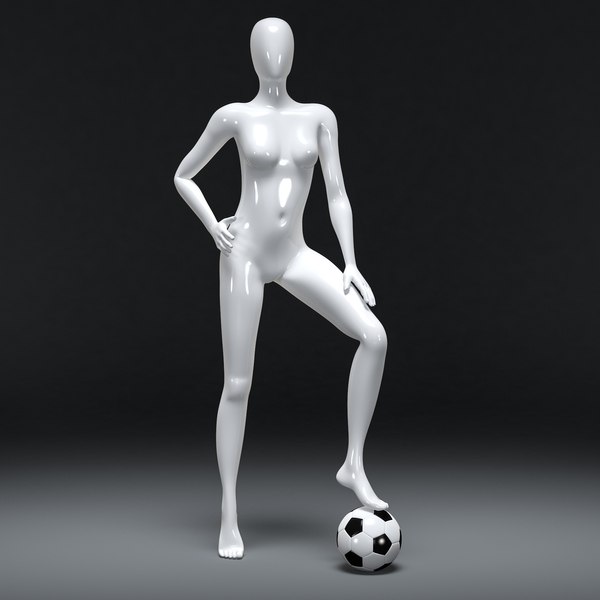 Female Sportswear with mannequin PBR | 3D model