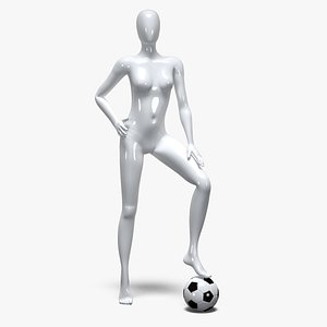 3D female mannequin