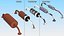 Axial Rectifier Diodes Soldered Set