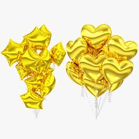 Helium Balloons Bouquets Collection V2