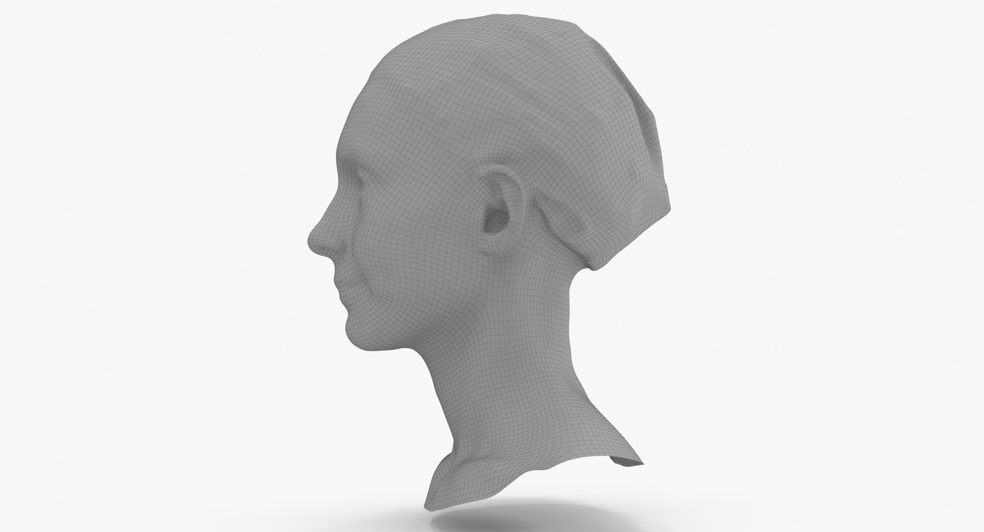 Athena Human Head Dimpler 3D - TurboSquid 1674204