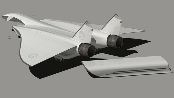 Autonomous supersonic cargo 3D - TurboSquid 1745237