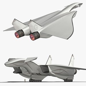 Autonomous supersonic cargo 3D