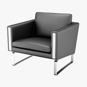 chair hans j wegner 3d max