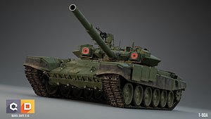 T90A - T90S Russian Tanks and texture source files