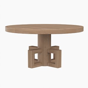 3D Lima Dining Table GTAB531WAW 60