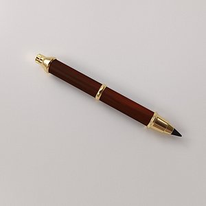 sketch pencil 3d model