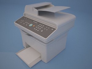3d printer - fax scanner