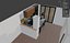 Modern Kitchen black and wood