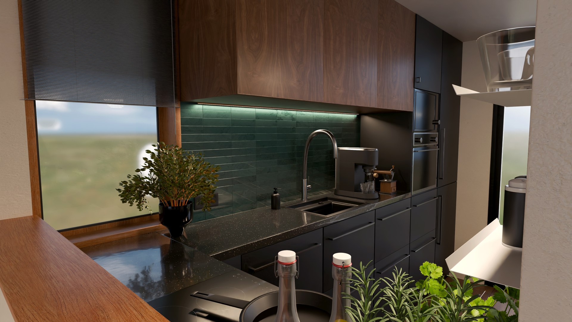 3D Modern Kitchen black and wood https://p.turbosquid.com/ts-thumb/Dq/OMomdV/pG/f_kitchen3/jpg/1788352547/1920x1080/fit_q87/3ee092aa54168388d8744158d7b53e6e90e4f7e8/f_kitchen3.jpg