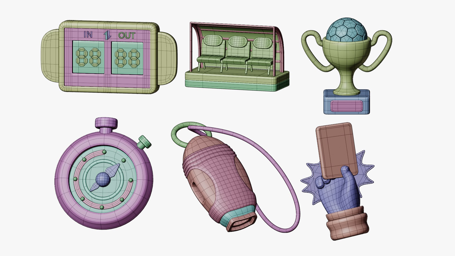3D Soccer 3D Collection model https://p.turbosquid.com/ts-thumb/Dq/PMW1Ff/PK/shot10/jpg/1724684393/1920x1080/fit_q87/552e7ac4f724bede285f736e296072798d62da6d/shot10.jpg