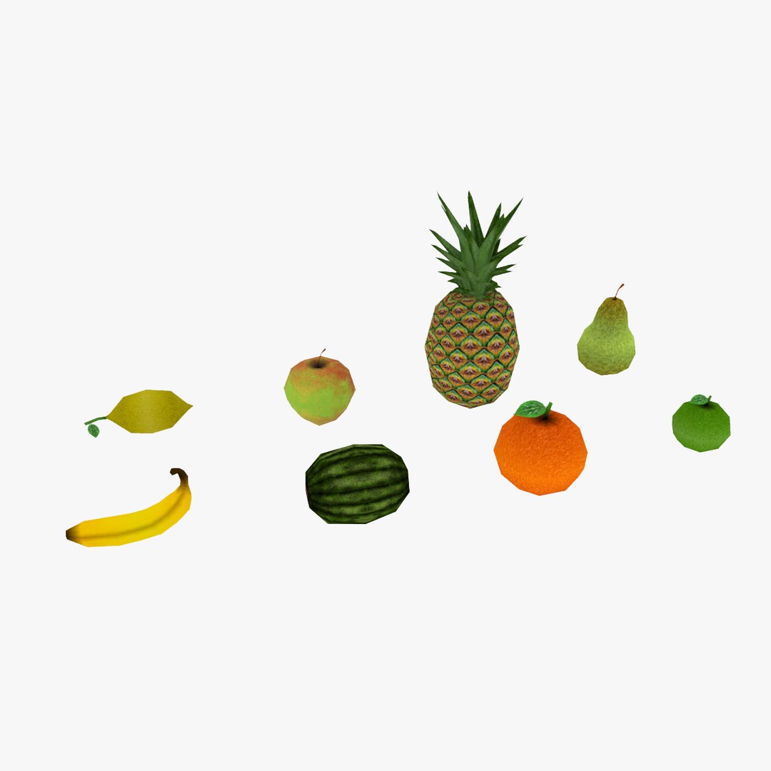 Lowpoly Fruit Pack 3D https://p.turbosquid.com/ts-thumb/Dq/QhCsb9/Pt/1/png/1733912942/1920x1080/fit_q87/480f9132cb7897920549ca8cf977f796ba1ec20a/1.jpg