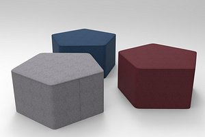 3D model Lake Pouf