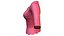 Vieiras Bottom Vermelho Asiático Feminino Top