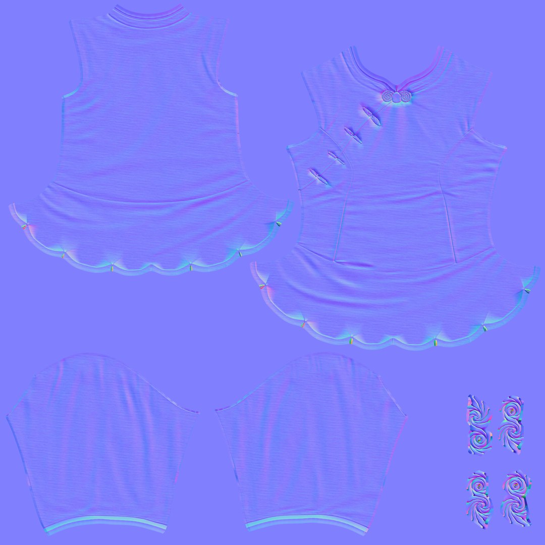 3D Scallops Bottom Red Asian Female Top https://p.turbosquid.com/ts-thumb/Dq/XsUnNf/Ho/normalmap/png/1684567561/1920x1080/fit_q87/b44b8caf3eac31b315e8a56f84428b9046649d49/normalmap.jpg