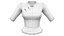 Vieiras Bottom Vermelho Asiático Feminino Top