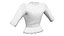 Vieiras Bottom Vermelho Asiático Feminino Top