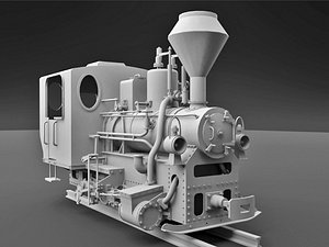 Narrow Gauge Steam Locomotive