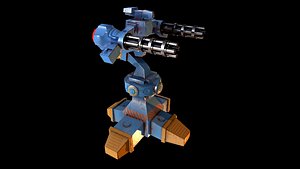 gun turret model