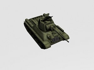 3d model of t-34-57 1943