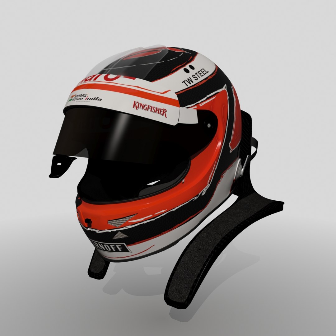 Nico Hulkenberg 2015 Helmet 3d Max
