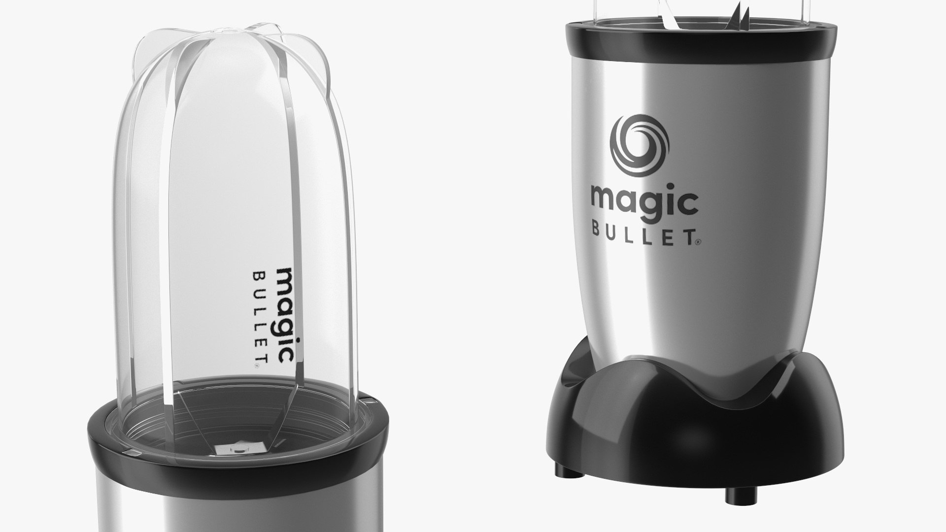 3D model Magic Bullet Blender Silver TurboSquid 2140061
