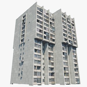 Khrushchyovka Ulitsa Truda 41 3D model